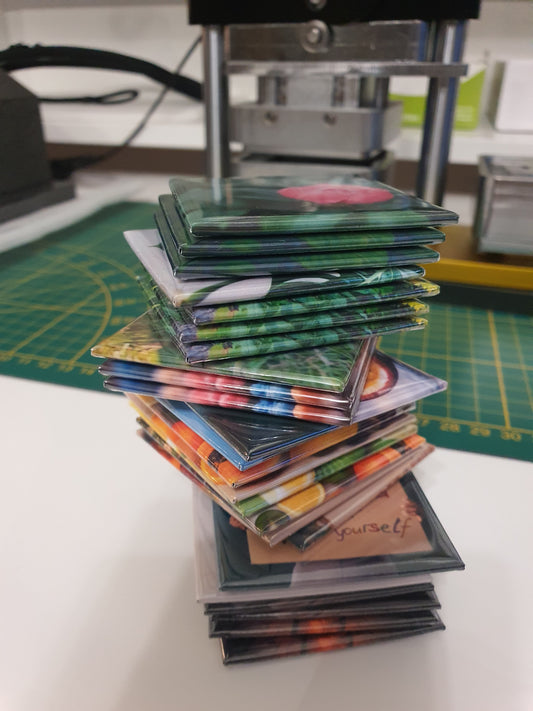 Zestaw 12 magnesów „Rok wspomnień”